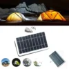 5V 5W Portable Solar Panel With USB Battery Charger - Image 4
