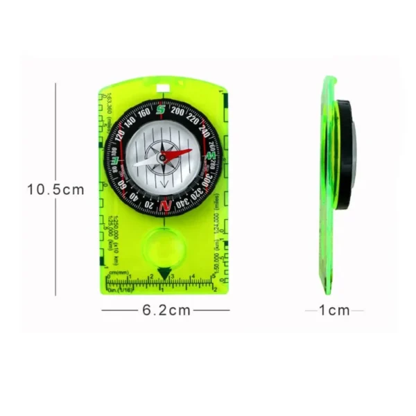 Base-plate Waterproof Orienteering Compass - Image 4