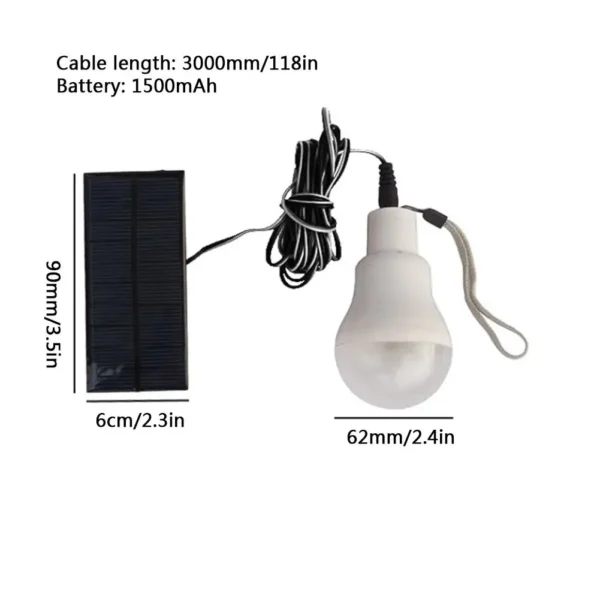 Portable Solar Energy Panel Led Lights - Image 2