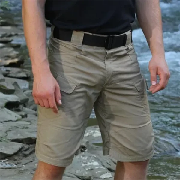 Trekking Men's Multi Pocket Waterproof Cargo Shorts - Image 3